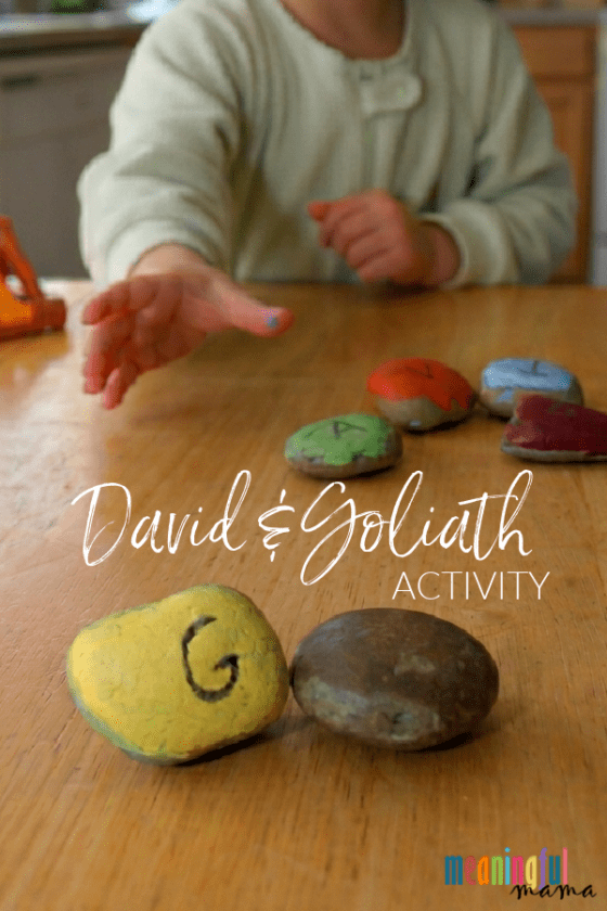 David and Goliath Activity for Kids