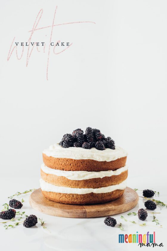 The Best White Velvet Cake