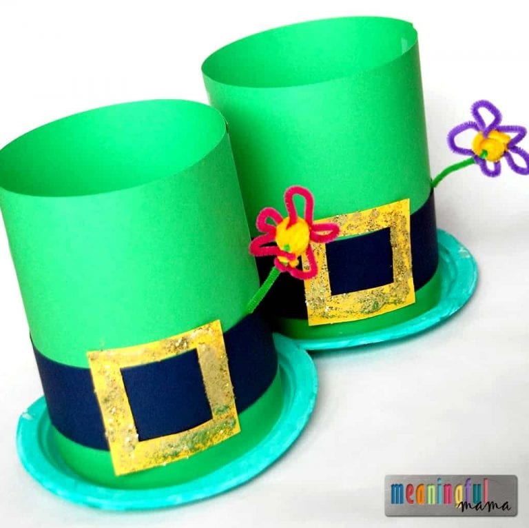Lephrechaun Hat Craft for Kids