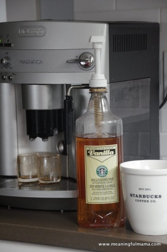 Make Your Own Starbuck's Vanilla Syrup