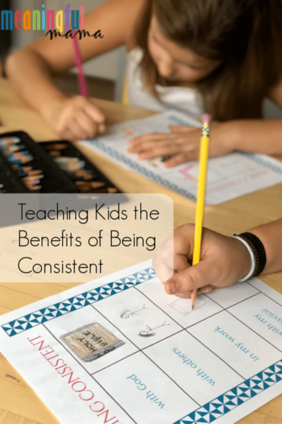 Teaching Kids How to Have Consistency in Life