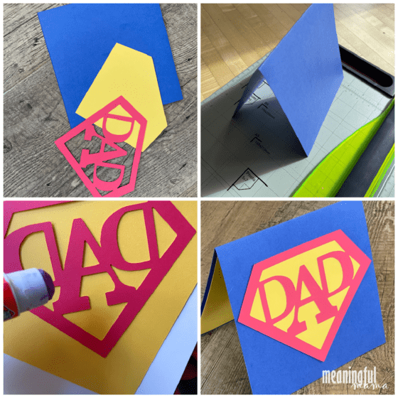 Super Dad Card with a Free Printable