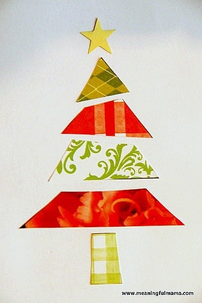Homemade Christmas Tree Card