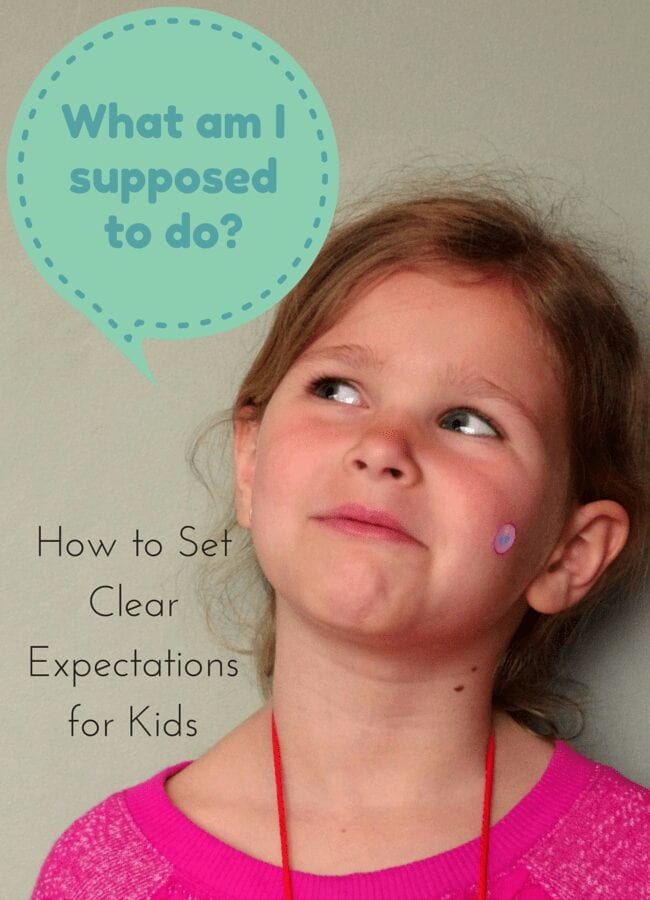 Setting Expectations for Kids