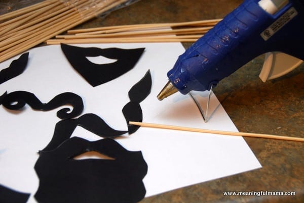 1-#moustache #beard #photo booth #props #printable-006