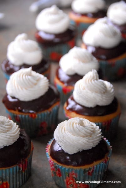 1-#cupcakes #chocolate eclair #cream #recipe-009