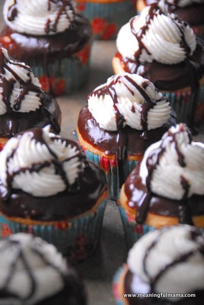 1-#cupcakes #chocolate eclair #cream #recipe-013