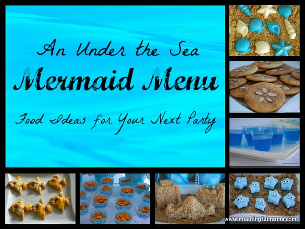 1-#mermaid party 2 #food ideas #menu