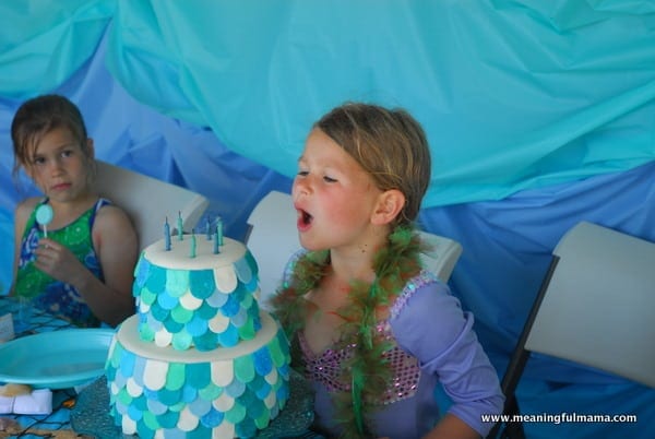 1-#mermaid party #cake #decorating-094