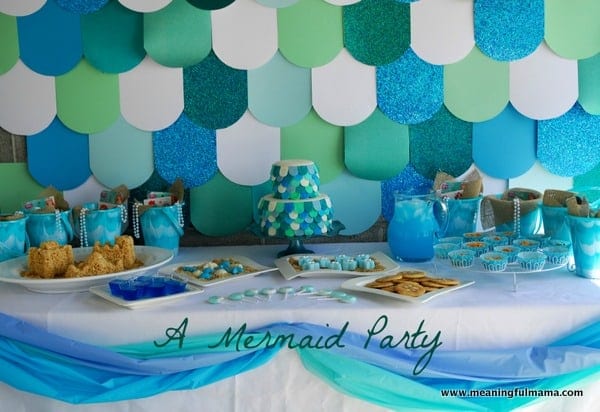 1-#mermaid party #decorating #under the sea #ideas-027