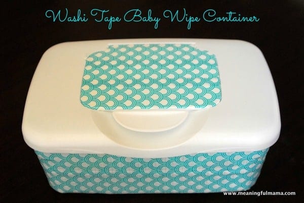 1-# baby wipes container #washi tape #design-009