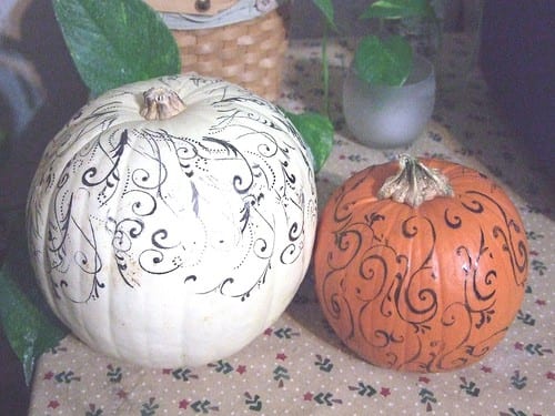 1-#pumpkins #no carve #beautiful-005