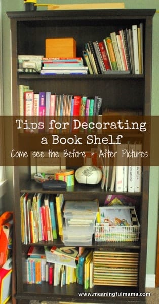 1-#book case makeover #how to decorate a bookcase-041
