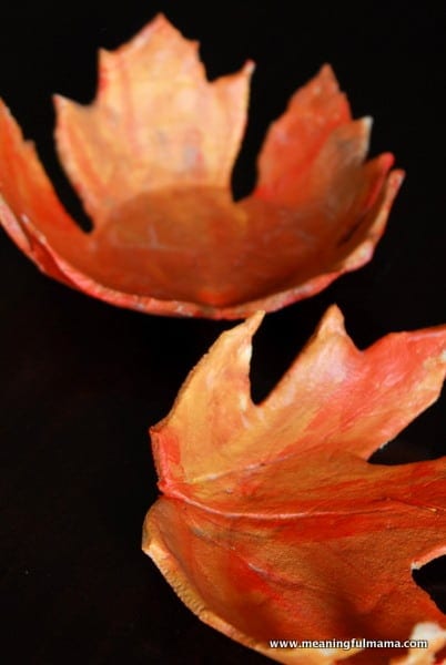 1-#leaf bowl #craft #salt dough #kids-050