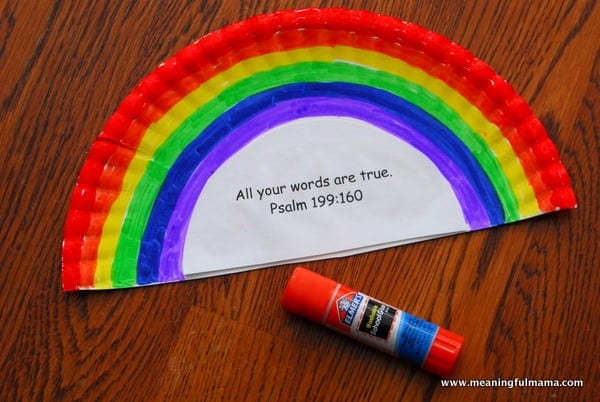 1-#rainbow paper plate craft #cubbies bear hug #8 #awana-005