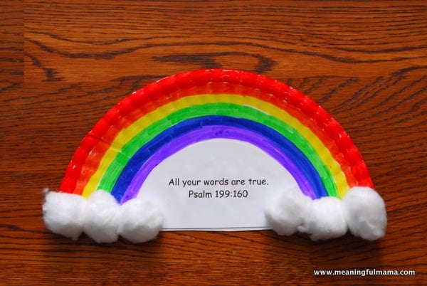 1-#rainbow paper plate craft #cubbies bear hug #8 #awana-007