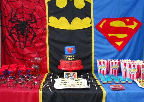 1-#superhero birthday party #ideas #3 year old-056