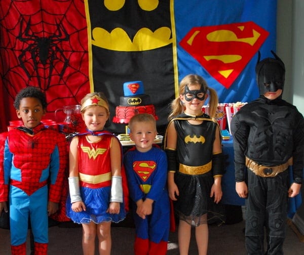 1-#superhero birthday party #ideas #3 year old-068