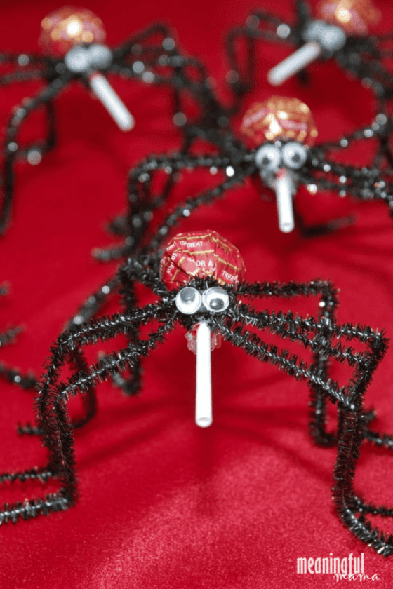 Spider Lollipop Tutorial