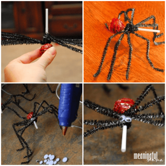 Spider Lollipop Tutorial