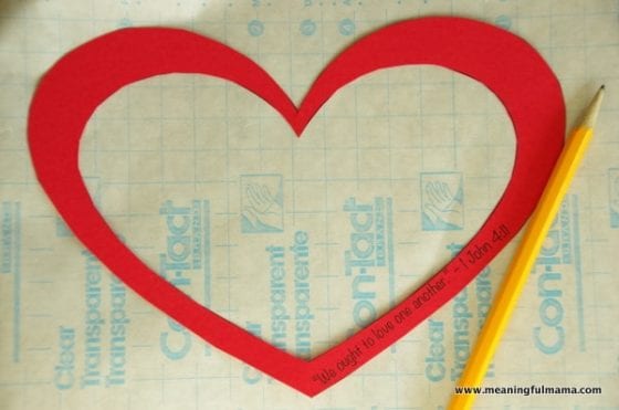 Love One Another Craft - AWANA Cubbies Bear Hug #15