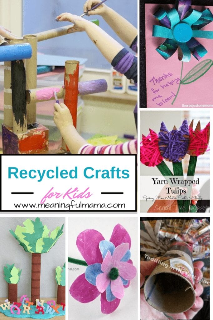 Great Recycled Crafts for Kids