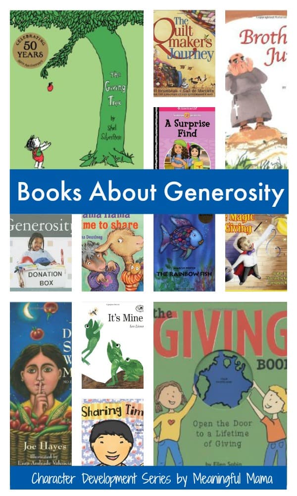 books about generosity giving sharing