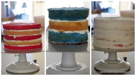 Fourth of July Cake Tutorial
