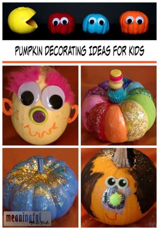 Pumpkin Decorating Idea for Kids