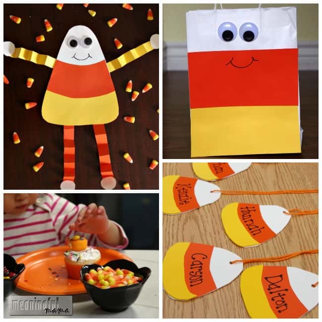 candy corn craft ideas harvest party