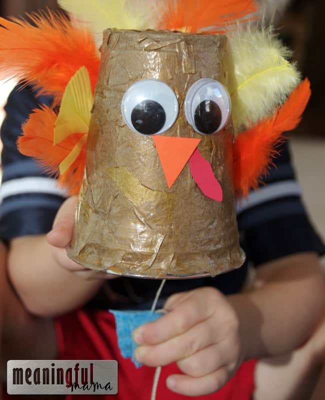 Gobbling Turkey Thanksgiving Craft