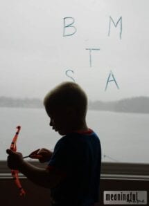 Targeting Letters Abcd Learning Letters Target Practice
