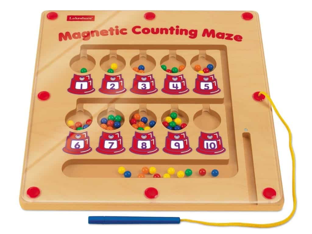 magnetic color maze learning game kids