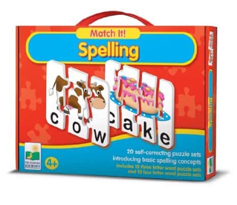match it spelling puzzle review