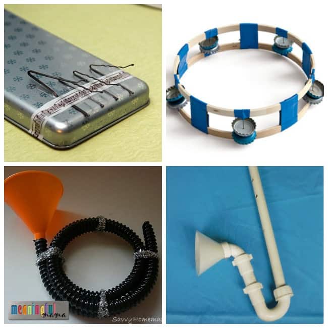 DIY Musical Instruments - Fun Homemade Ideas for Music Play