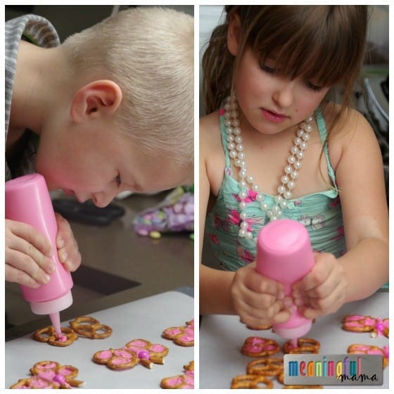 How to Make Candy Butterfly Pretzels