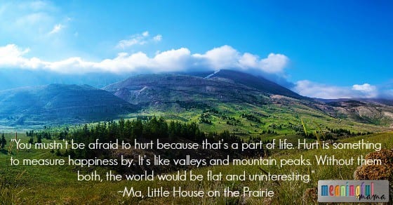 Little House on the Prairie Quote