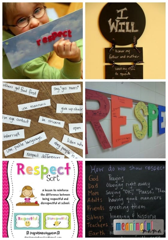 Teaching Kids to Show Respect - 20 Lessons and Activities Character Building
