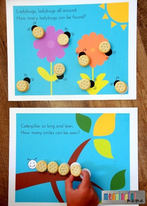 Fun Snack Printable Counting Game