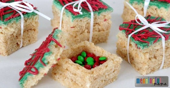 Rice Krispies Treats Christmas Presents