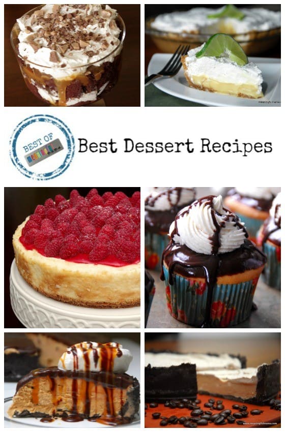 Best Dessert Recipes on Pinterest - Pies, Cakes, Cookies and More