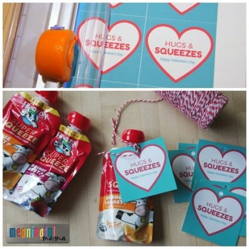 Hugs and Squeezes Valentine's Day Classroom Party Food
