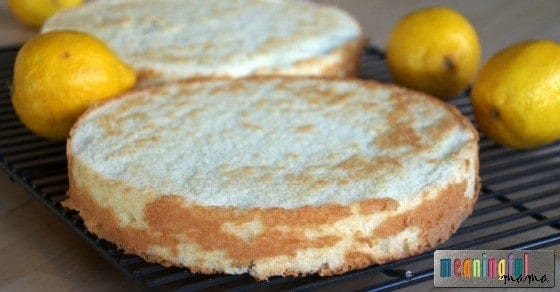 Moist and Tasty Lemon Chiffon Sponge Cake