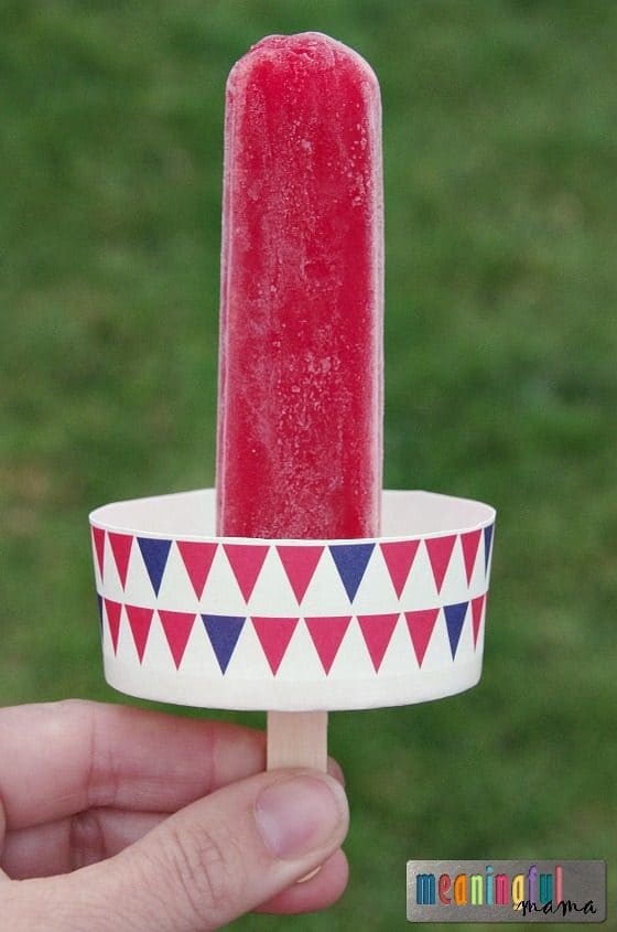 DIY No Drip Popscile Holders for Fourth of July Jun 29, 2016, 9-13 AM