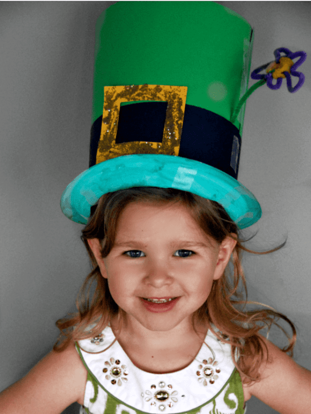 Leprechaun Hat St. Patrick’s Day Craft for Kids Story