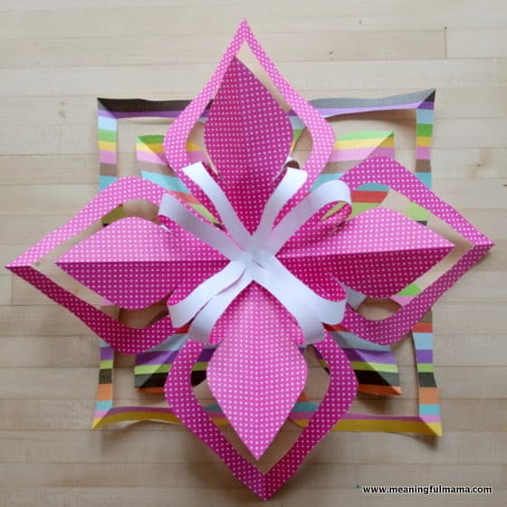Kirigami Paper Flower Tutorial