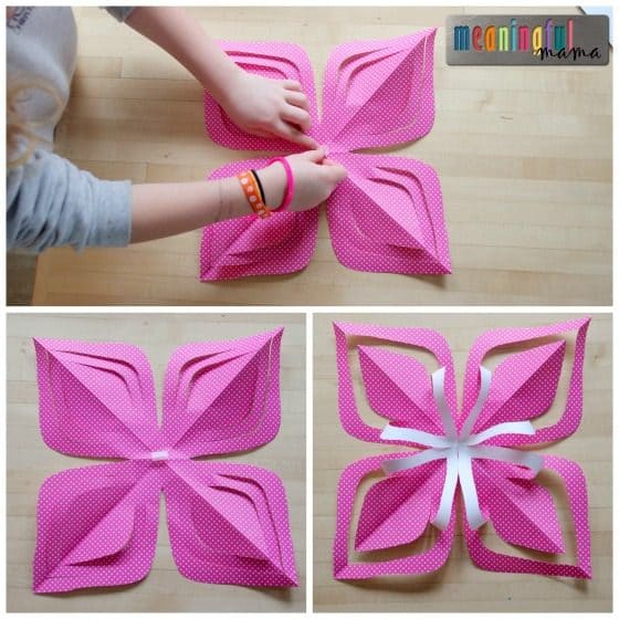 Kirigami Paper Flower Tutorial