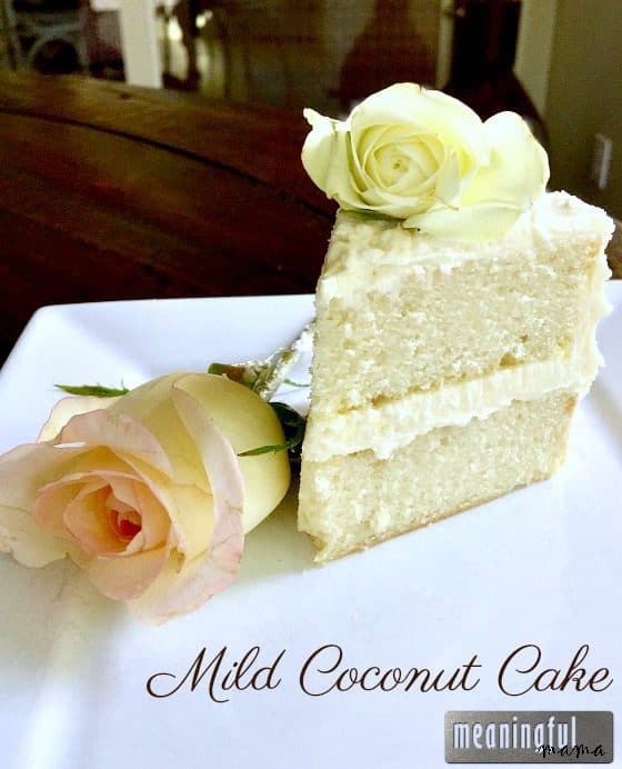 Mild Coconut Cake