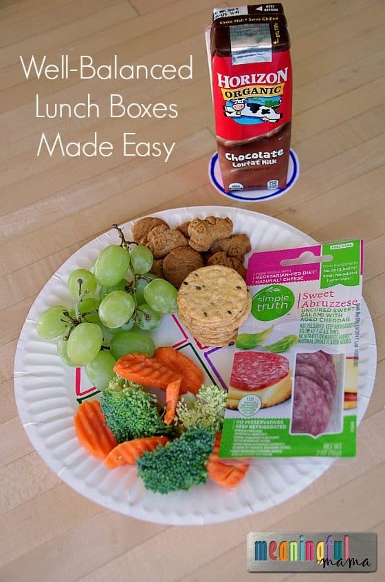 Well-Balanced Lunch Boxes Made Easy