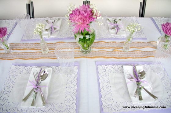 French Country Lavender and Lace Baby Shower